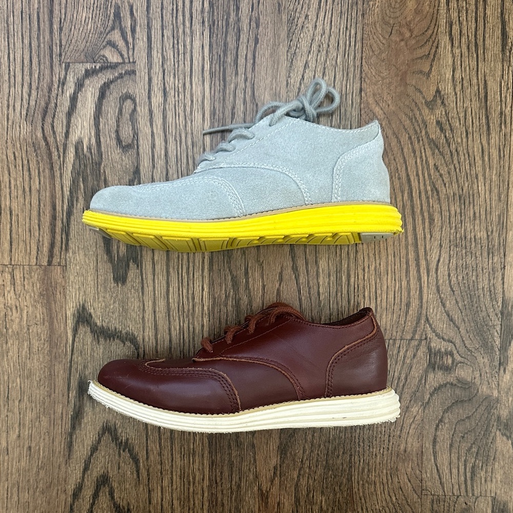 Two pair of Kids Cole Haan Grand.OS